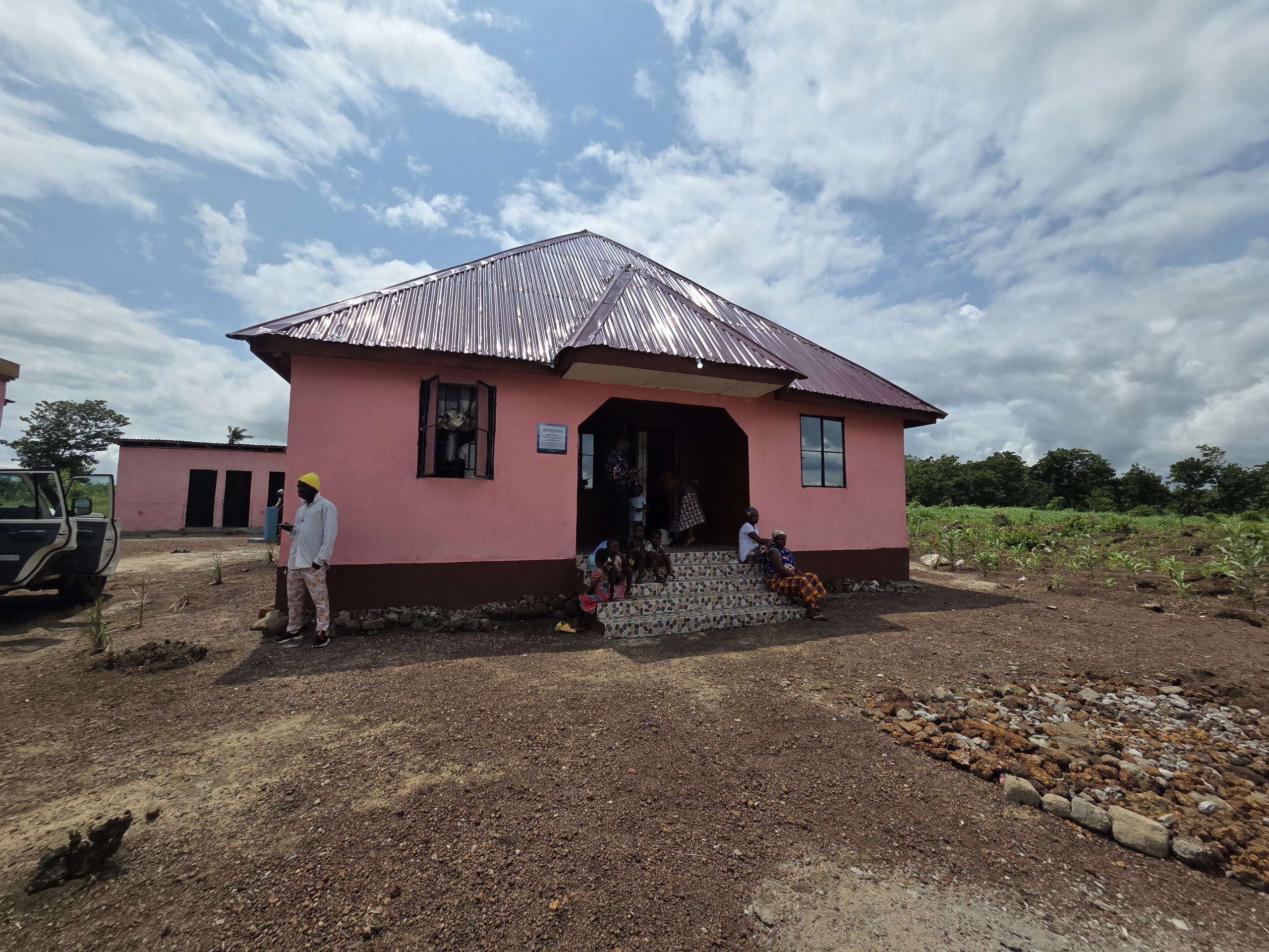 De pastoriewoning in Malal