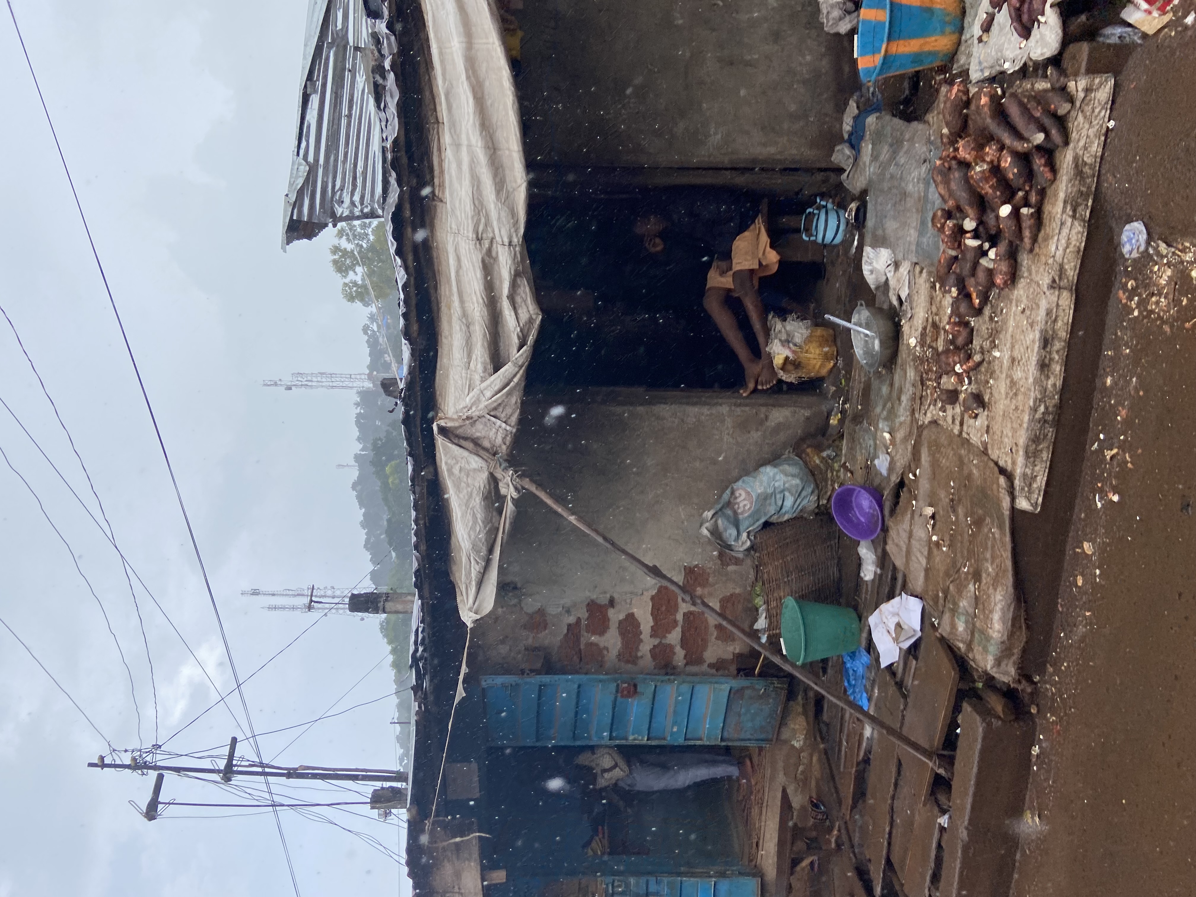Straatbeeld in Sierra Leone