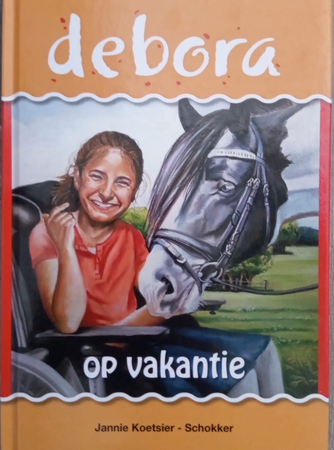 Debora op vakantie